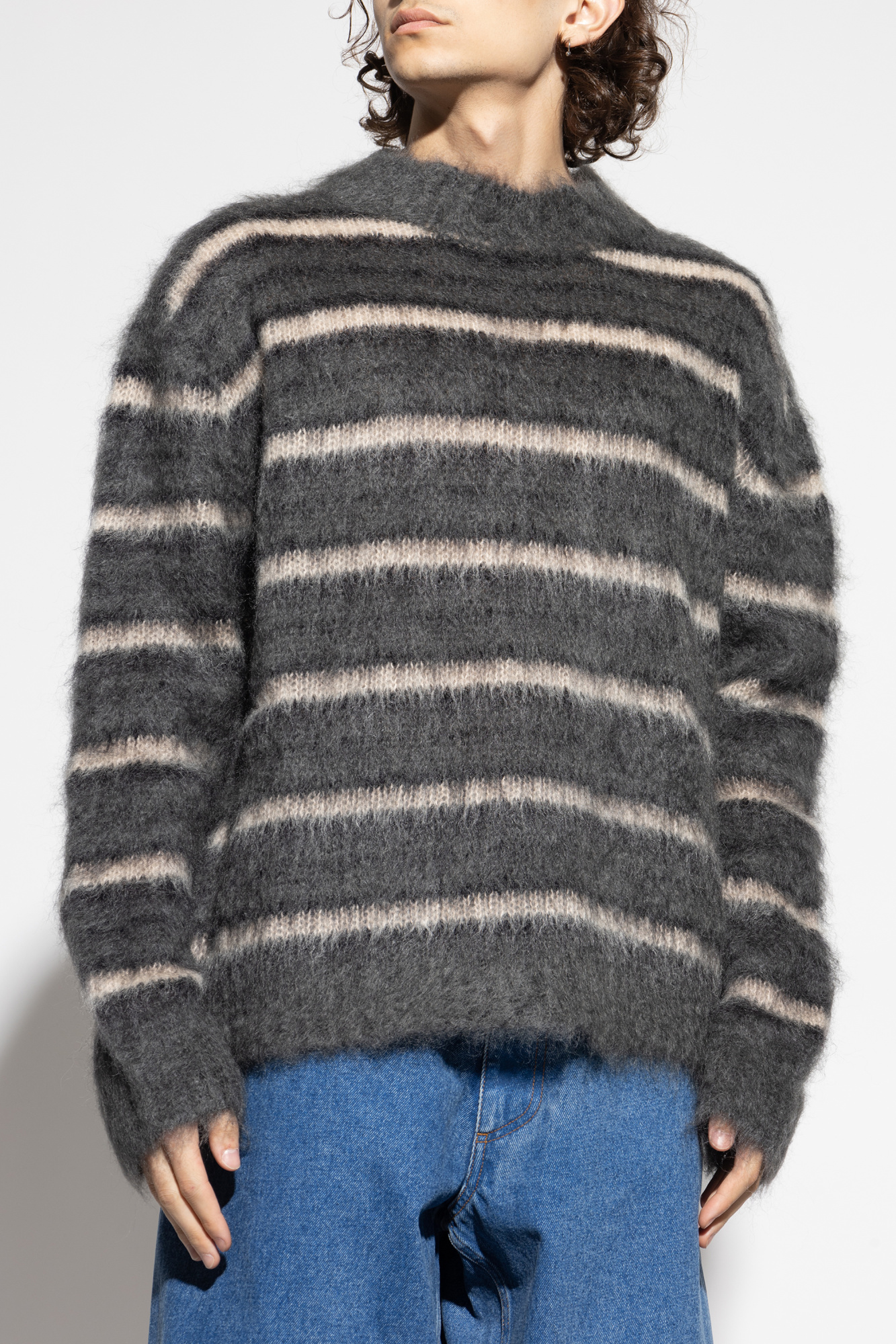 Grey Mohair sweater Marni - Vitkac AS